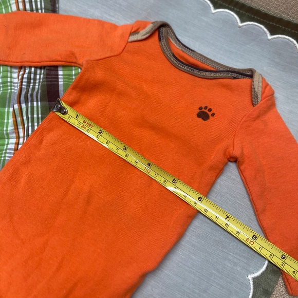 Carters 0-3 Months Romper Shorts with Matching Bodysuit Lion Themed - Picture 10 of 16